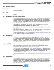 ATMEGA168P-20AU datasheet pdf 3 page