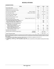 MC33033P datasheet pdf 3 page