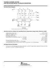 TLC7524ENE4 datasheet pdf 2 page