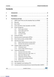STM32F070C6T6TR datasheet pdf 2 page