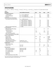 ADA4312-1ACPZ-R7 datasheet pdf 3 page