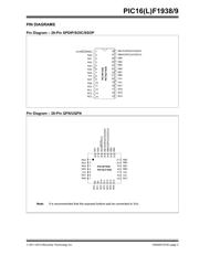 PIC16F1939T-I/ML datasheet pdf 3 page