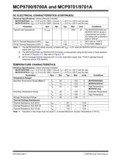 MCP9700AT-H/LT datasheet pdf 4 page
