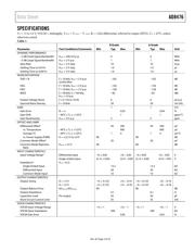 AD8476BRMZ-RL datasheet pdf 3 page