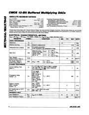 MAX7645ACPP+ datasheet pdf 2 page