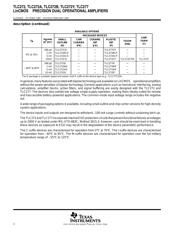 TLC272CPSR datasheet pdf 2 page