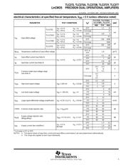 TLC272CPSR datasheet pdf 5 page
