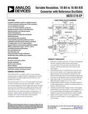 AD2S1210SST-EP-RL7 datasheet pdf 1 page