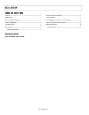 AD2S1210SST-EP-RL7 datasheet pdf 2 page
