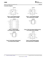 LM4890MX/NOPB datasheet pdf 2 page