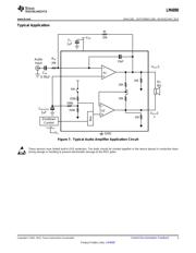 LM4890MX/NOPB datasheet pdf 3 page