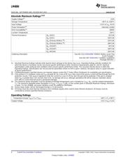 LM4890MX/NOPB datasheet pdf 4 page