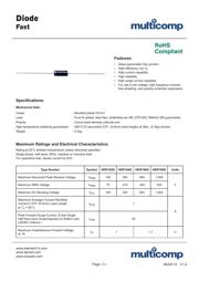 HER106G datasheet pdf 1 page