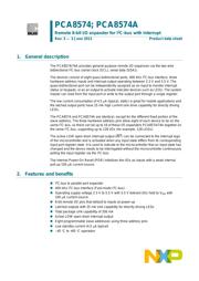 PCA8574PW datasheet pdf 1 page