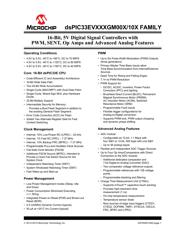 DSPIC33EV256GM106-E/PT datasheet pdf 1 page