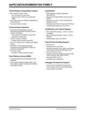DSPIC33EV256GM106-E/PT datasheet pdf 2 page