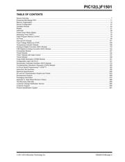 PIC12F1501-I/SN datasheet pdf 5 page