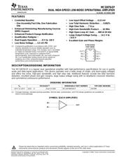MC33078MDREP datasheet pdf 1 page