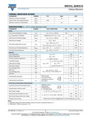 IRF510 datasheet pdf 2 page