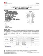 MAX208CDBR datasheet pdf 1 page
