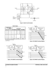 MC14052BCP datasheet pdf 4 page