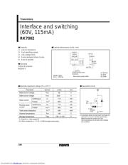 RK7002 datasheet pdf 1 page