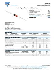 1N4151TR datasheet pdf 1 page
