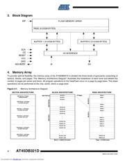 AT45DB321D-MWU datasheet pdf 4 page