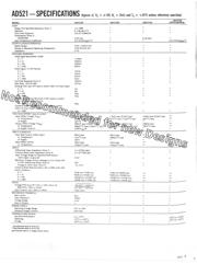 AD521KD datasheet pdf 2 page