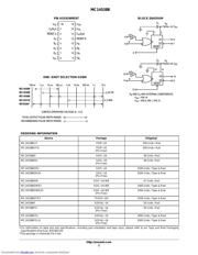 MC14538BFR2 datasheet pdf 2 page