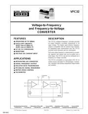 VFC32KU/2K5G4 datasheet pdf 1 page