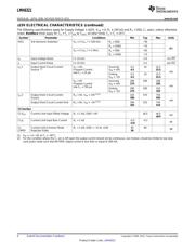 LMH6321TSX datasheet pdf 4 page