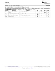 LMH6321TSX datasheet pdf 6 page