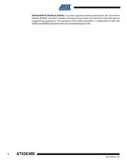 AT93C46E-PU datasheet pdf 6 page