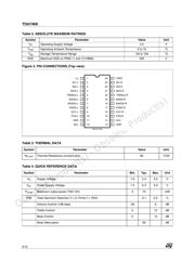 TDA7469 datasheet pdf 2 page