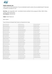 STM32L031G6U7TR datasheet pdf 4 page