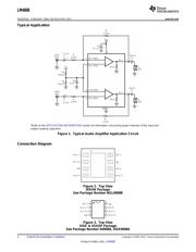LM4808LD/NOPB datasheet pdf 2 page