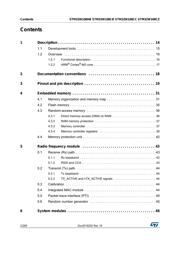 STM32W108HBU64 datasheet pdf 2 page