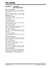 PIC12F635-I/SN datasheet pdf 6 page