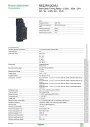 RE22R1QCMU datasheet pdf 1 page