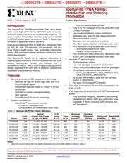 XC2S100E-6PQ208C datasheet pdf 3 page