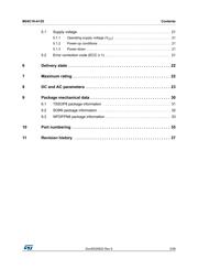 M24C16-DRDW3TP/K datasheet pdf 3 page