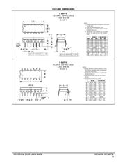MC14070BCP datasheet pdf 3 page