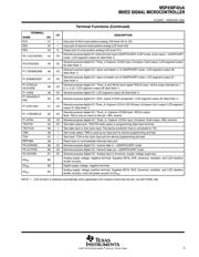 MSP430F427AIPM datasheet pdf 5 page