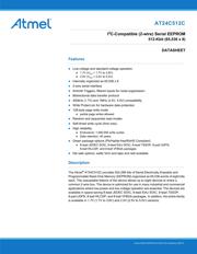 AT24C512C-SSHD-B datasheet pdf 1 page