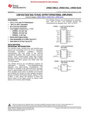 LMV824PW datasheet pdf 1 page