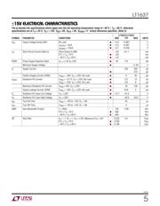 LT1637CMS8 datasheet pdf 5 page