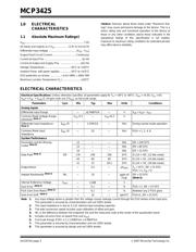 MCP3425A1TE/CH datasheet pdf 2 page