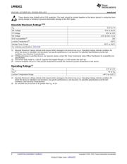 LMR62421XMFE/NOPB datasheet pdf 4 page