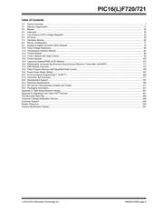 PIC16F721-I/SO datasheet pdf 5 page